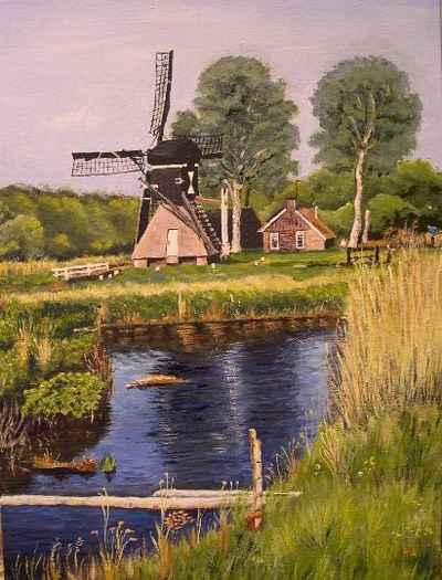 schilderij-molen-in-de-weerribben